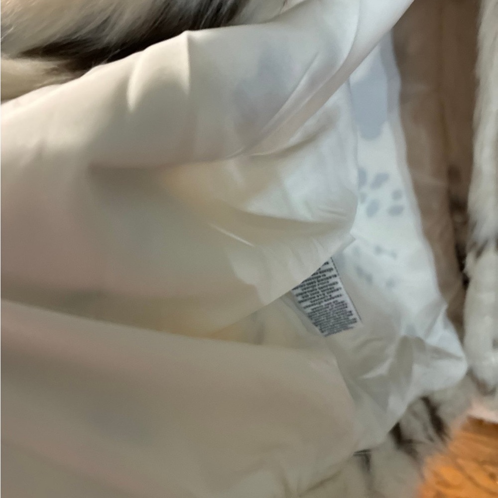 Jason Wu Cream and Brown Faux Fur Coat Medium New With Tag - Picture 9 of 9